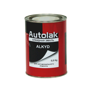 Автоэмаль Autolak - 28 Апельсин ИЖ (Алкидная) 0,8 кг.